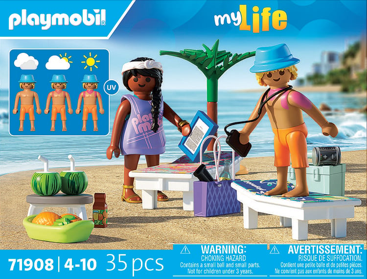 Produktbild: PLAYMOBIL 71908 P&auml;rchenausflug an den Strand