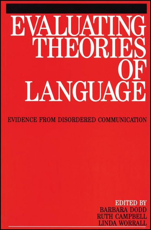 Produktbild: Evaluating Theories of Language