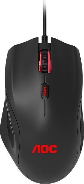 Produktbild: AOC Gaming Maus GM200, schwarz-rot