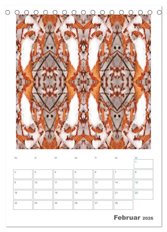Produktbild: Axis Mater Naturae (Tischkalender 2026 DIN A5 hoch), CALVENDO Monatskalender