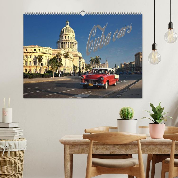 Produktbild: Cuba Cars (Wandkalender 2026 DIN A2 quer), CALVENDO Monatskalender