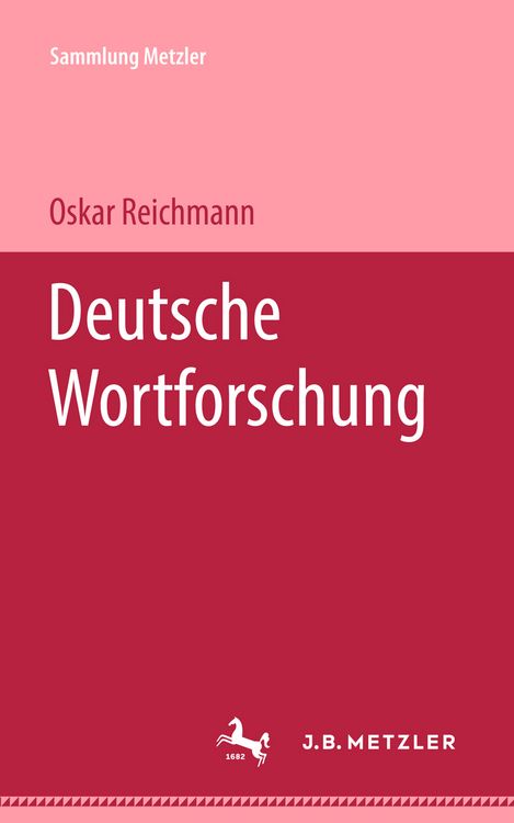 Produktbild: Deutsche Wortforschung