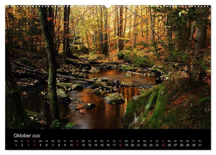 Produktbild: Zauberhafter Bayerischer Wald (Wandkalender 2026 DIN A2 quer), CALVENDO Monatskalender