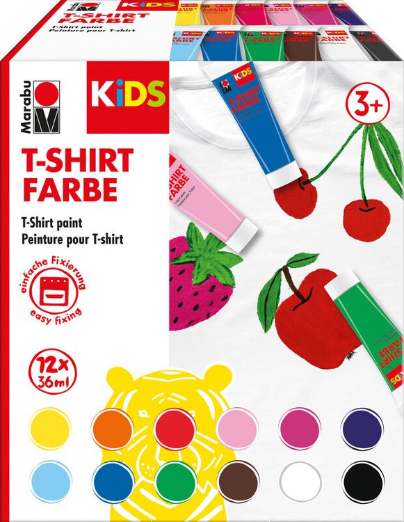 Produktbild: Marabu KiDS T-Shirt Farbe 12x36ml