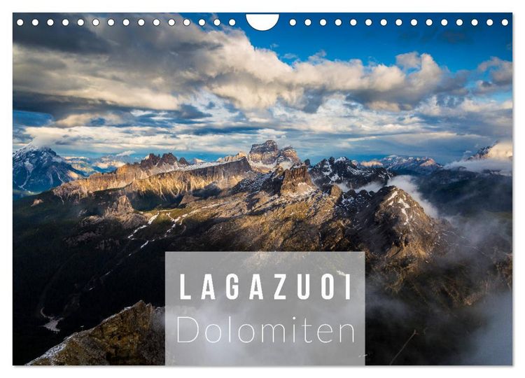 Produktbild: Lagazuoi Dolomiten (Wandkalender 2026 DIN A4 quer), CALVENDO Monatskalender
