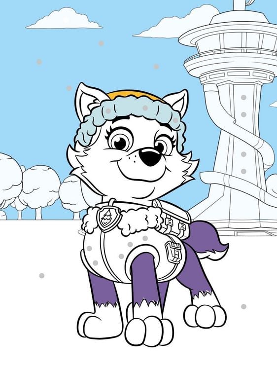 Produktbild: PAW Patrol Malbuch mit Diamantstickern