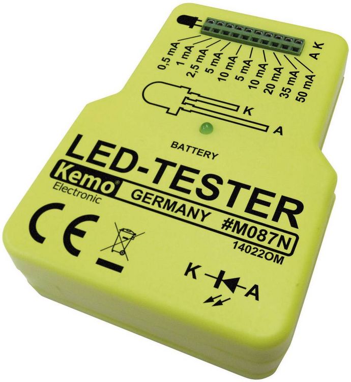 Produktbild: Kemo M087N LED Tester Baustein 9 V/DC