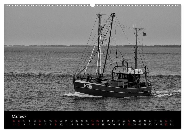 Produktbild: Willkommen in Cuxhaven (Wandkalender 2027 DIN A2 quer), CALVENDO Monatskalender