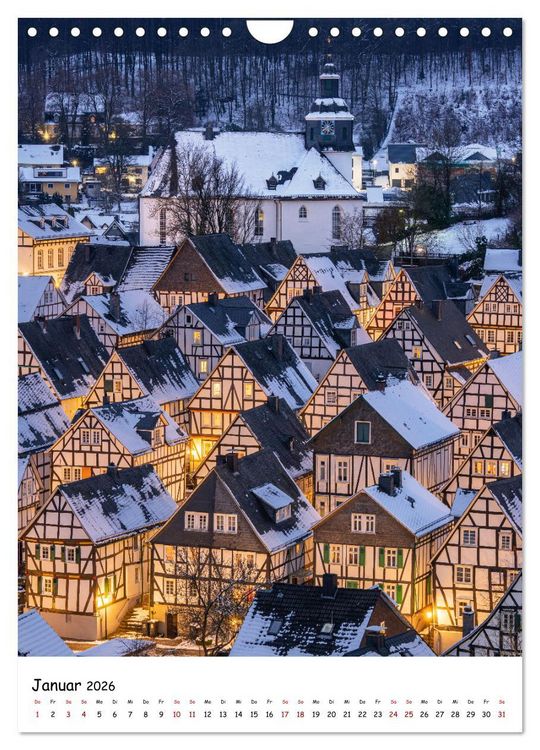 Produktbild: Streifz&uuml;ge durch Nordrhein-Westfalen (Wandkalender 2026 DIN A4 hoch), CALVENDO Monatskalender
