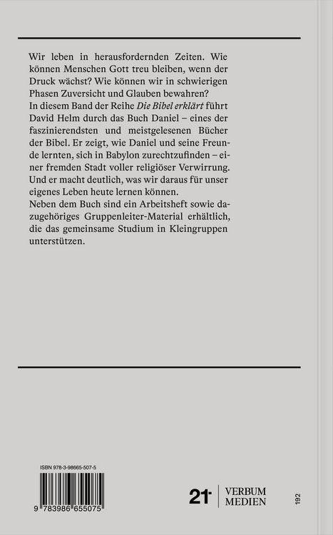 Produktbild: Daniel | Kommentar (Die Bibel erkl&auml;rt)