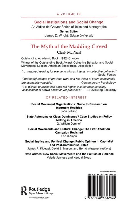 Produktbild: The Myth of the Madding Crowd