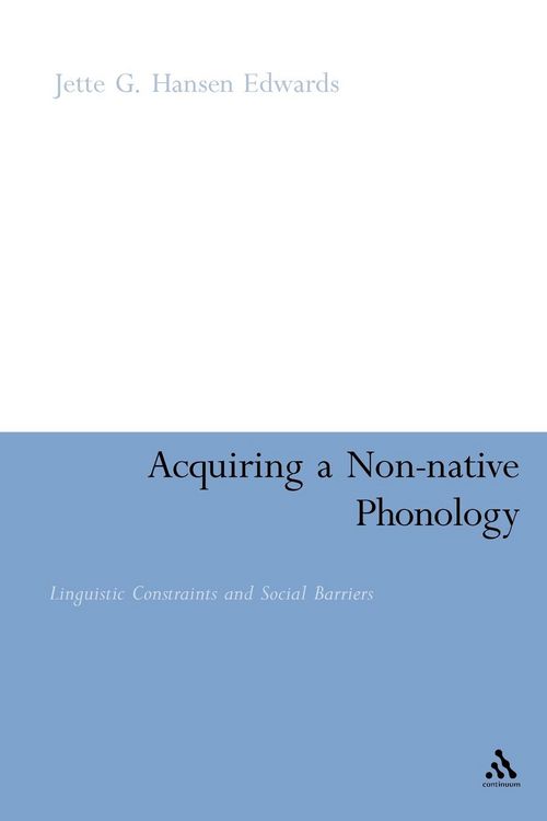 Produktbild: Acquiring a Non-Native Phonology