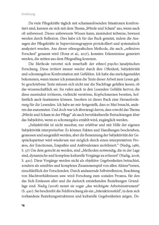 Produktbild: Unerh&ouml;rte Scham in der Pflege