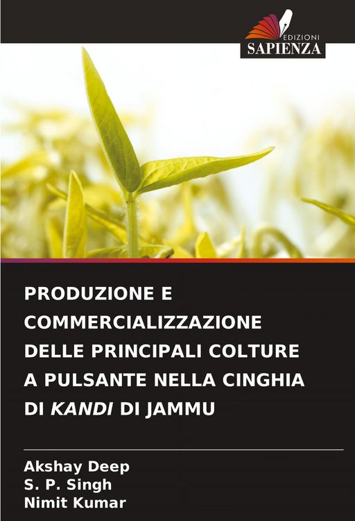 Produktbild: Produzione E Commercializzazione Delle Principali Colture a Pulsante Nella Cinghia Di Kandi Di Jammu