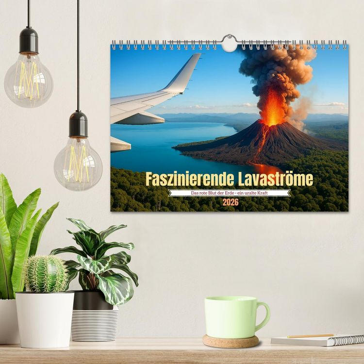 Produktbild: Faszinierende Lavastr&ouml;me (Wandkalender 2026 DIN A4 quer), CALVENDO Monatskalender