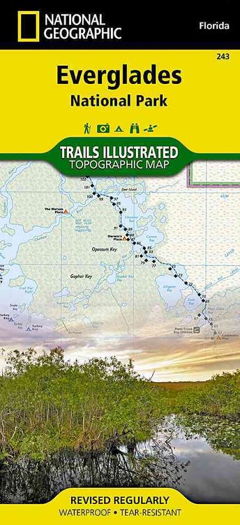 Produktbild: Everglades National Park Map
