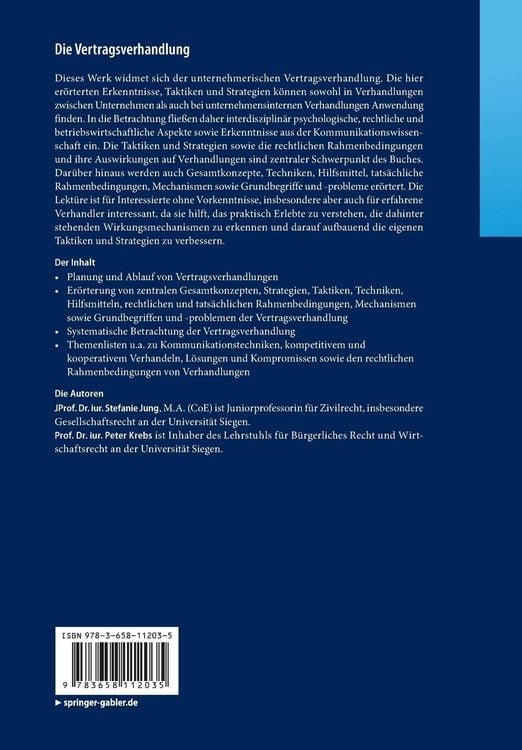 Produktbild: Die Vertragsverhandlung