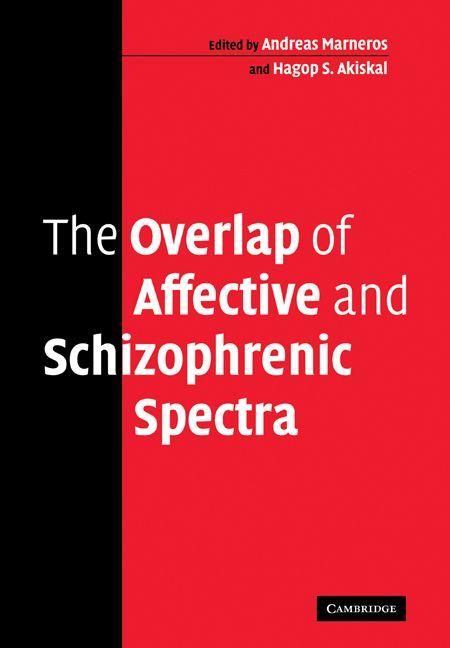 Produktbild: The Overlap of Affective and Schizophrenic Spectra