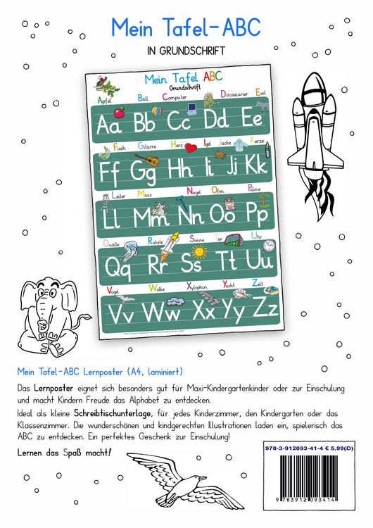 Produktbild: Mein Tafel-ABC in Grundschrift