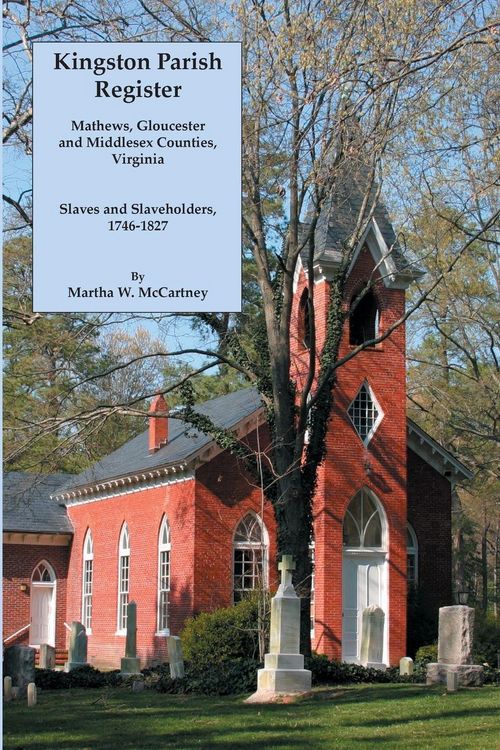 Produktbild: Kingston Parish Register