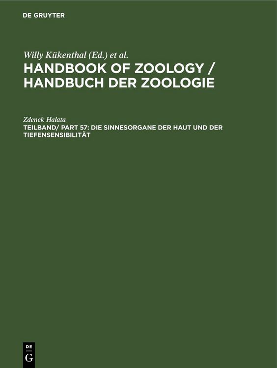 Produktbild: Die Sinnesorgane der Haut und der Tiefensensibilit&auml;t