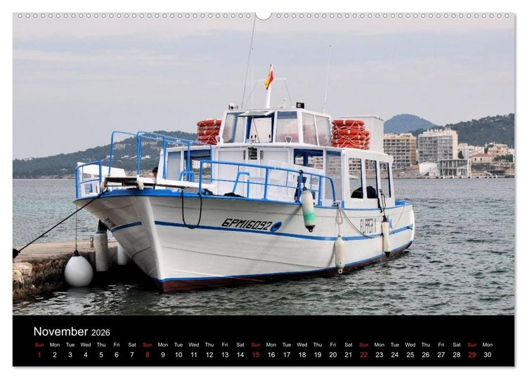 Produktbild: Ibiza An Island of Surprises (High Quality Premium Wall Calendar 2026 DIN A2 landscape),CALVENDO 12 Month Wall Calendar