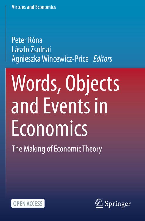 Produktbild: Words, Objects and Events in Economics