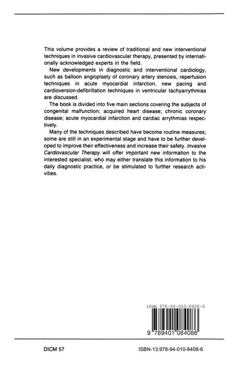 Produktbild: Invasive Cardiovascular Therapy