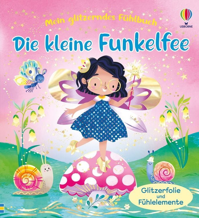 Produktbild: Mein glitzerndes F&uuml;hlbuch: Die kleine Funkelfee