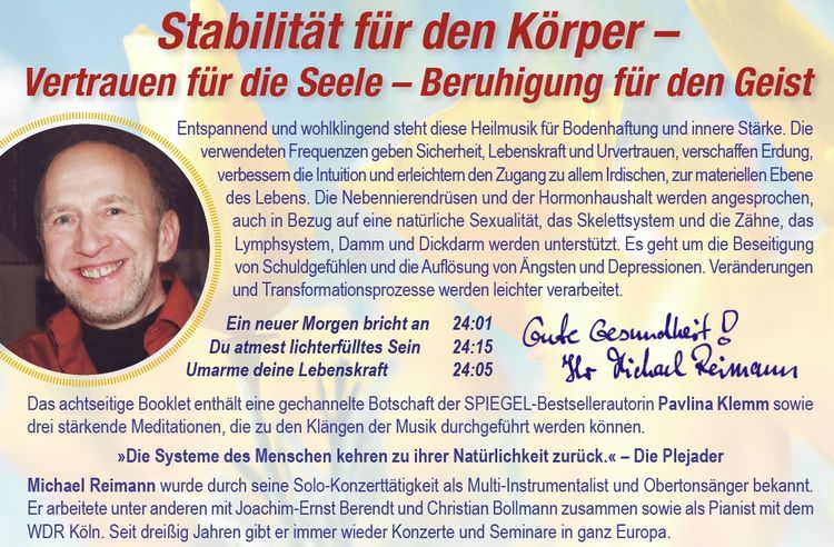 Produktbild: FREUDE [Solfeggio Heilmusik 396 Hertz]: Mit Anleitungen von Pavlina Klemm im Booklet