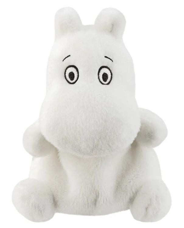 Produktbild: Aurora 61576 - Moomin Palm Pals, wei&szlig;, Mumin-Pl&uuml;schfigur, ca.13 cm