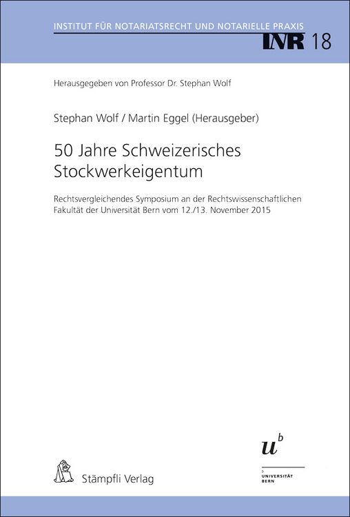Produktbild: 50 Jahre Schweizerisches Stockwerkeigentum