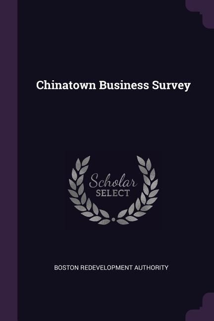 Produktbild: Chinatown Business Survey