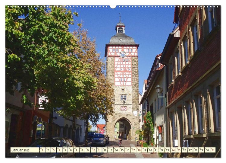 Produktbild: Unterwegs im Schwaben-Land (Wandkalender 2026 DIN A2 quer), CALVENDO Monatskalender