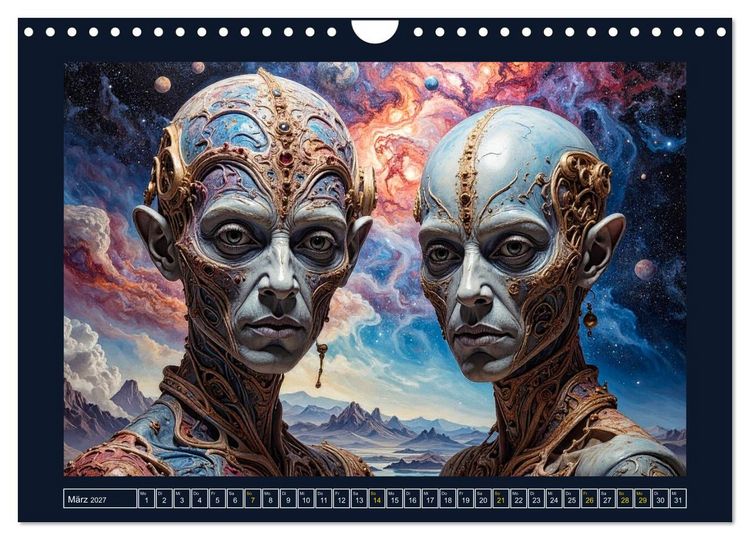 Produktbild: Bewusstseinsdialoge (Wandkalender 2027 DIN A4 quer), CALVENDO Monatskalender