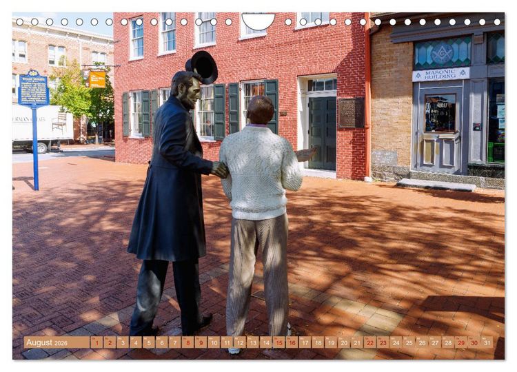 Produktbild: Pennsylvania. Die Wiege der USA zwischen Tradition und Moderne (Wandkalender 2026 DIN A4 quer), CALVENDO Monatskalender