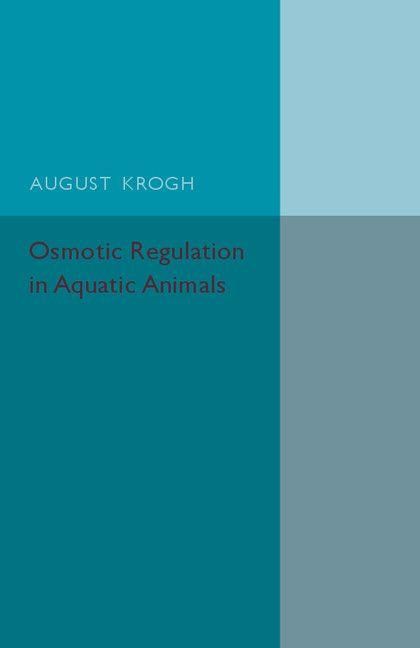 Produktbild: Osmotic Regulation in Aquatic Animals