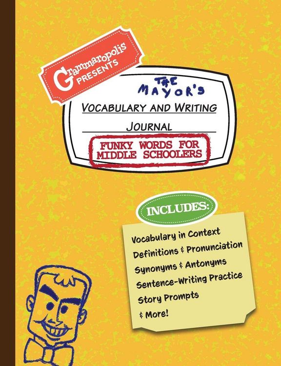 Produktbild: Funky Words for Middle Schoolers Vocabulary and Writing Journal