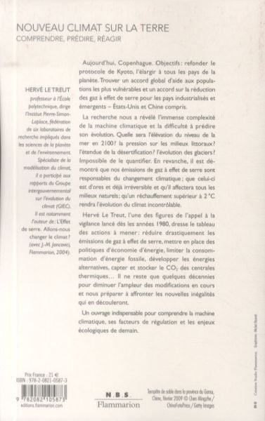 Produktbild: Nouveau climat sur la Terre : comprendre, pr&eacute;dire, r&eacute;agir