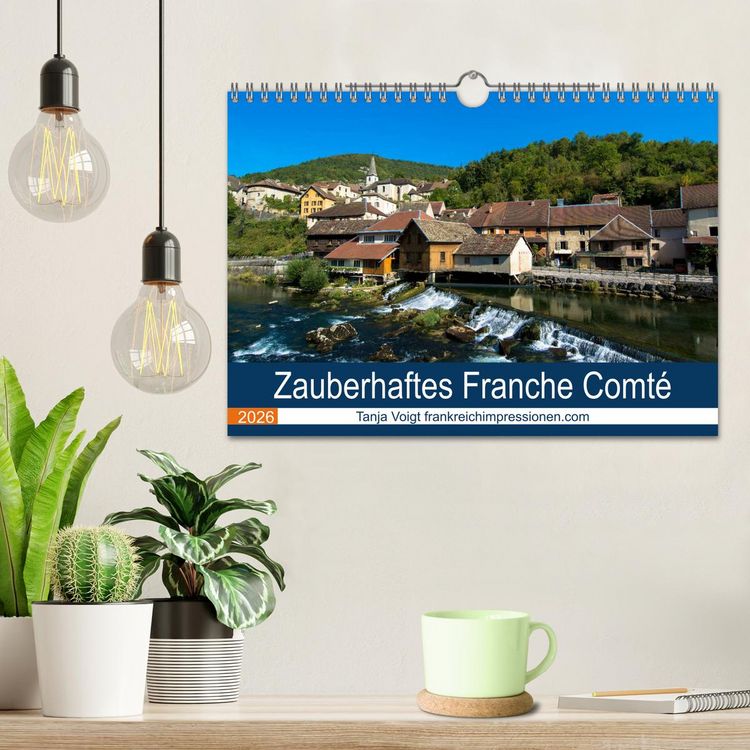 Produktbild: Zauberhaftes Franche Comt&eacute; (Wandkalender 2026 DIN A4 quer), CALVENDO Monatskalender