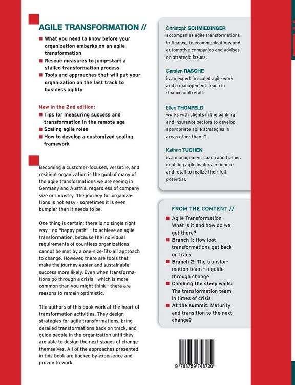Produktbild: Agile Transformation