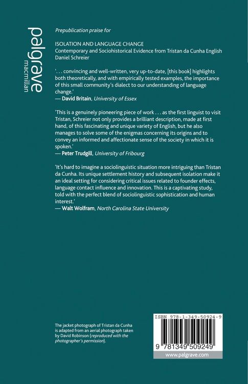 Produktbild: Isolation and Language Change