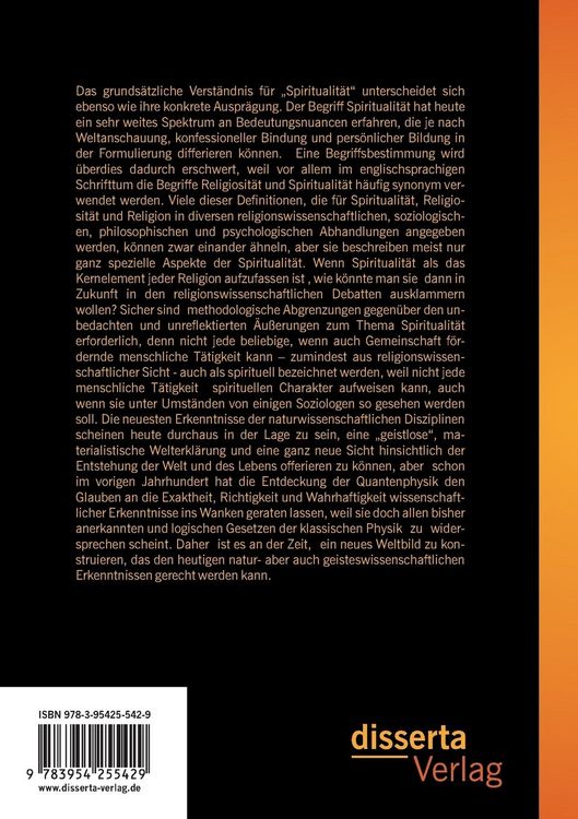 Produktbild: Spiritualit&auml;t und die Wissenschaft