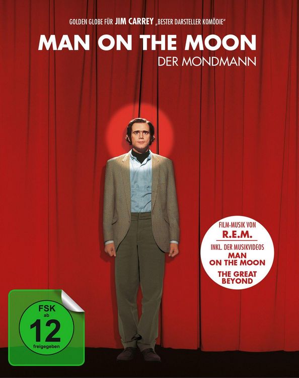 Produktbild: Man on the Moon - Der Mondmann - Mediabook - Limited Edition (+ DVD)