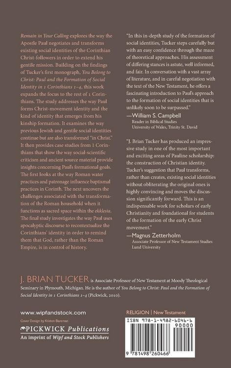 Produktbild: "Remain in Your Calling"