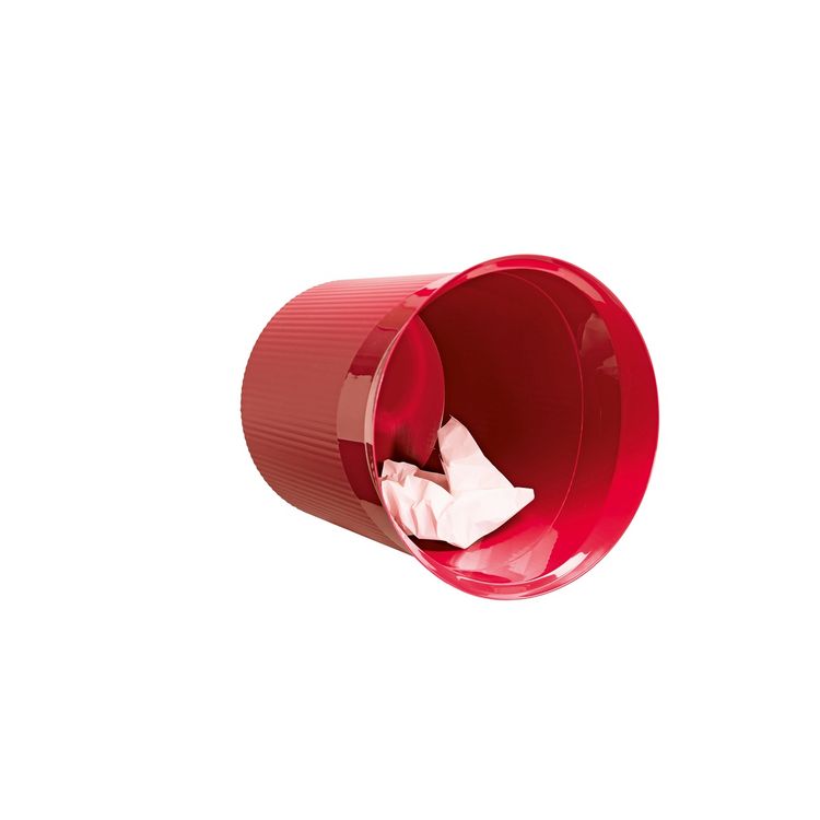 Produktbild: HAN Re-LOOP 18148-917 Papierkorb 13l (&Oslash; x H) 288mm x 287mm Recycling Kunststoff Rot 1St.