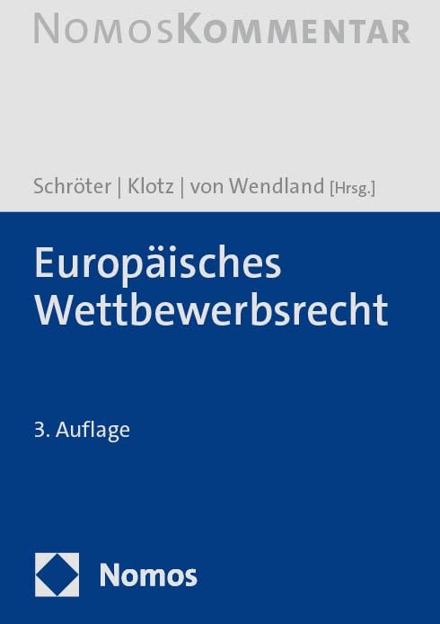 Produktbild: Europ&auml;isches Wettbewerbsrecht