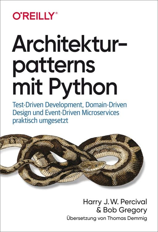 Produktbild: Architekturpatterns mit Python