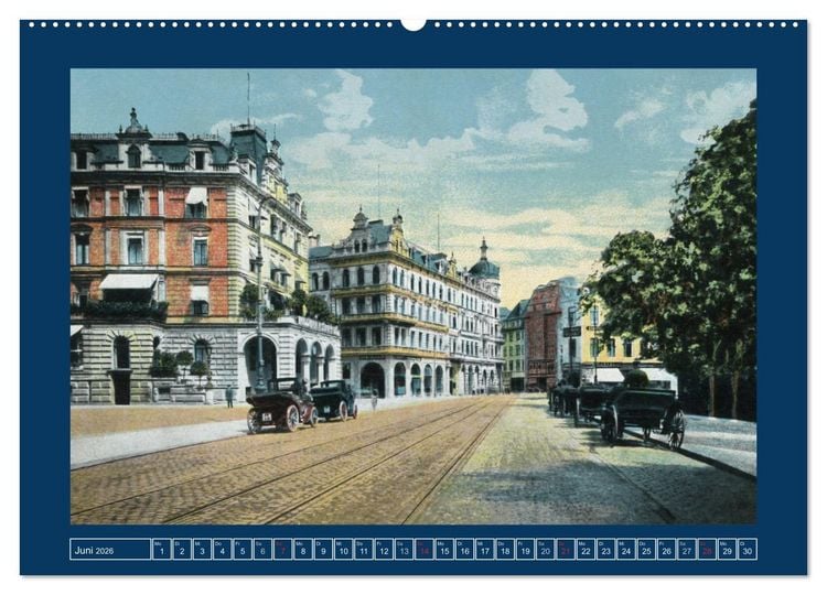 Produktbild: Historisches Bremen an der Weser von 1888 bis 1918 (hochwertiger Premium Wandkalender 2026 DIN A2 quer), Kunstdruck in Hochglanz
