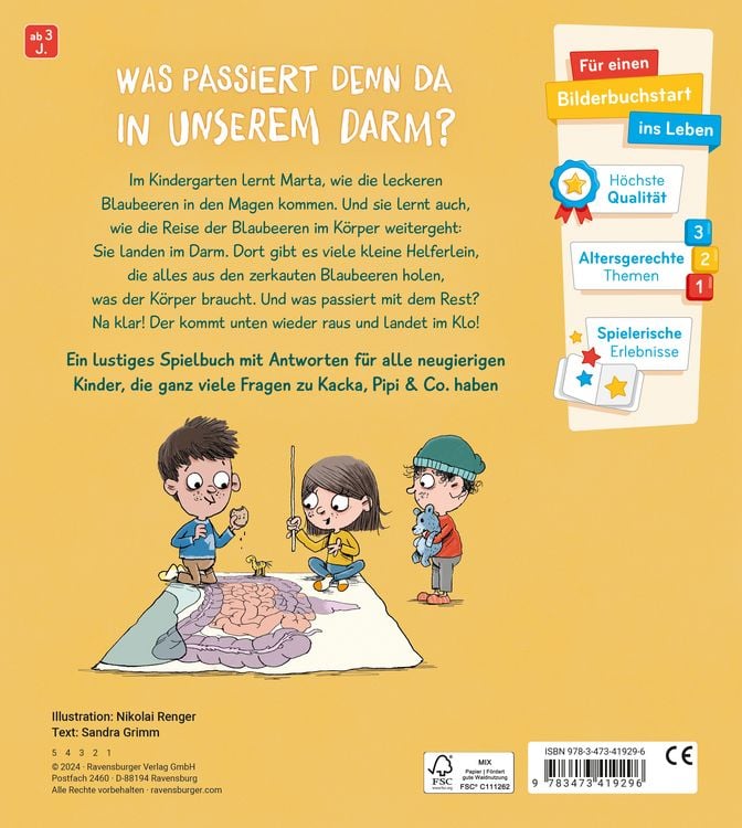 Produktbild: Und was genau ist Kacka? Antworten f&uuml;r neugierige Kinder